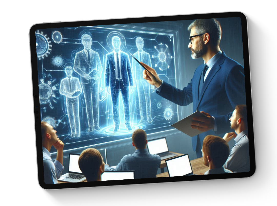 Brown and White Organic Creative weekly Content Calendar Tablet Mockup Instagram Post (1)